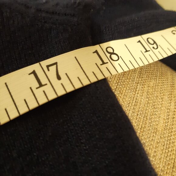 NWOT United Colors of Benetton Crew Neck Merino Wool Sweater Dark Blue M Unisex - Picture 9 of 13